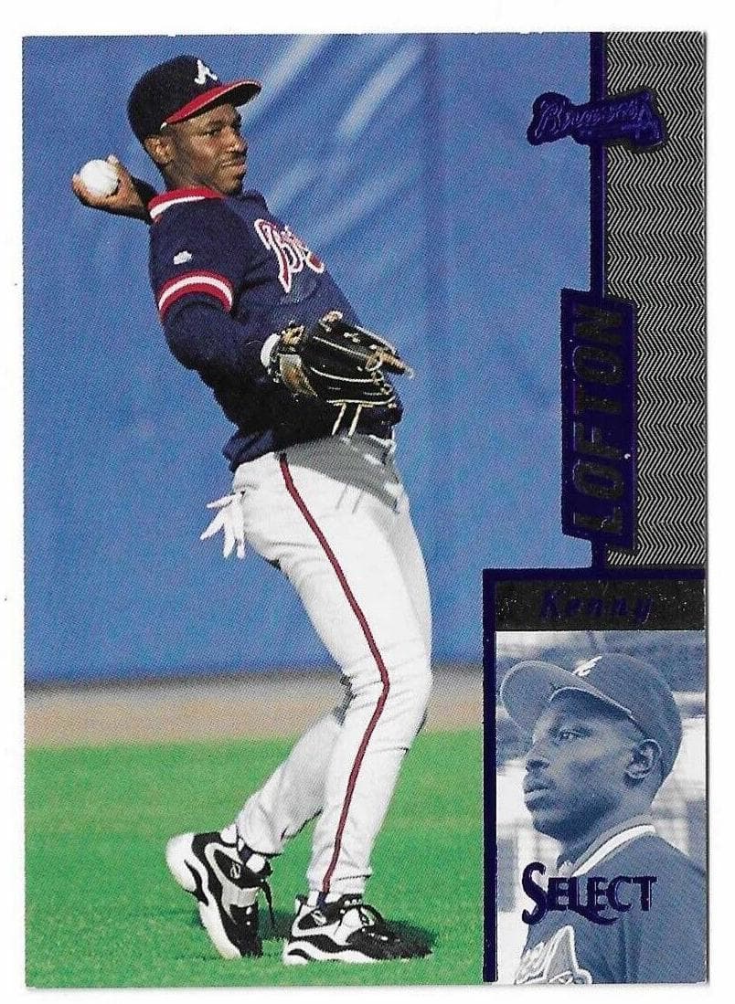 Kenny Lofton 1997 panini Select