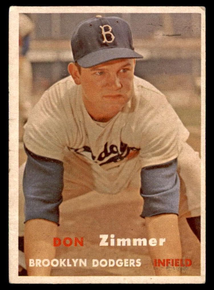 Don Zimmer 1957 topps Topps