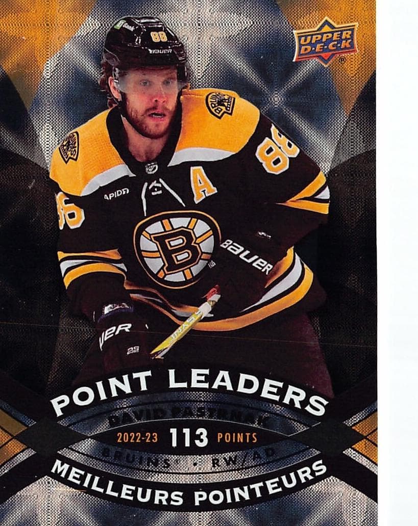 David Pastrnak 2023 upper-deck