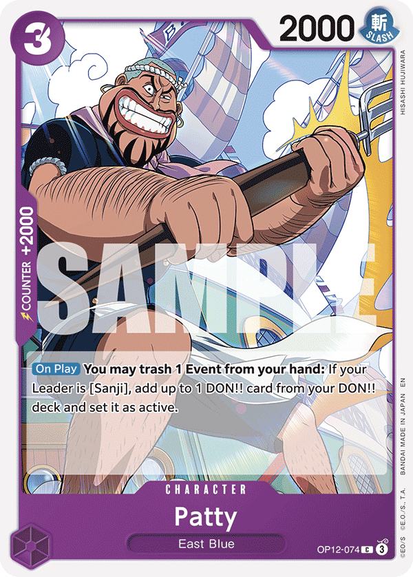 Patty 2025 One Piece Japanese Legacy of the Master