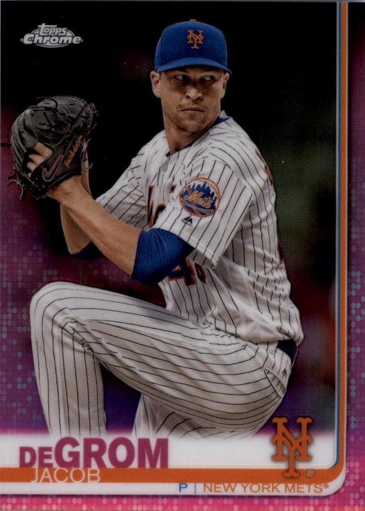 Jacob deGrom 2019 topps Topps Chrome