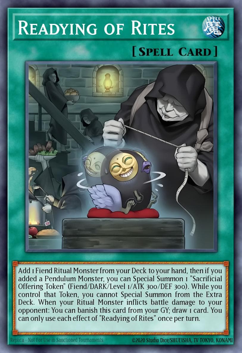 Readying of Rites 2025 Yu-Gi-Oh! Duelist's Advance