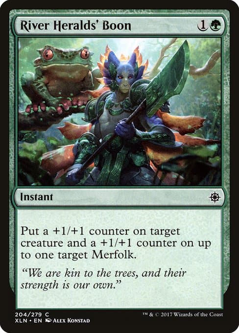 River Heralds' Boon 2017 Magic: The Gathering Ixalan