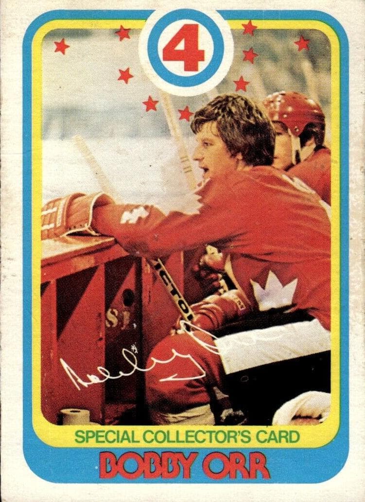Bobby Orr 1978 topps O-Pee-Chee