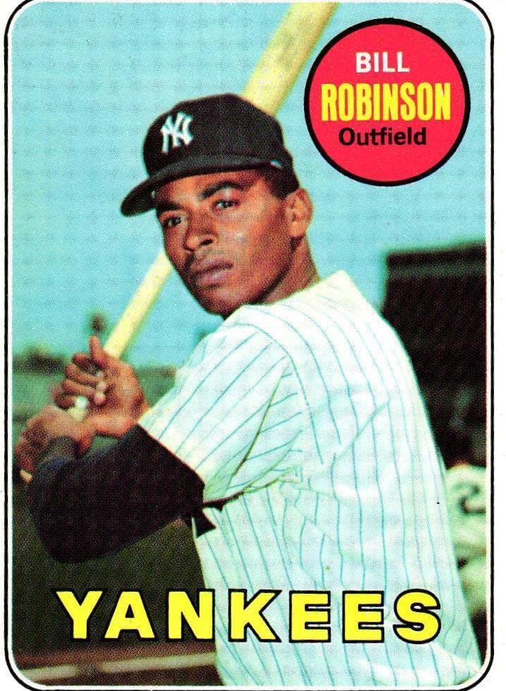 Bill Robinson 1969 topps Topps