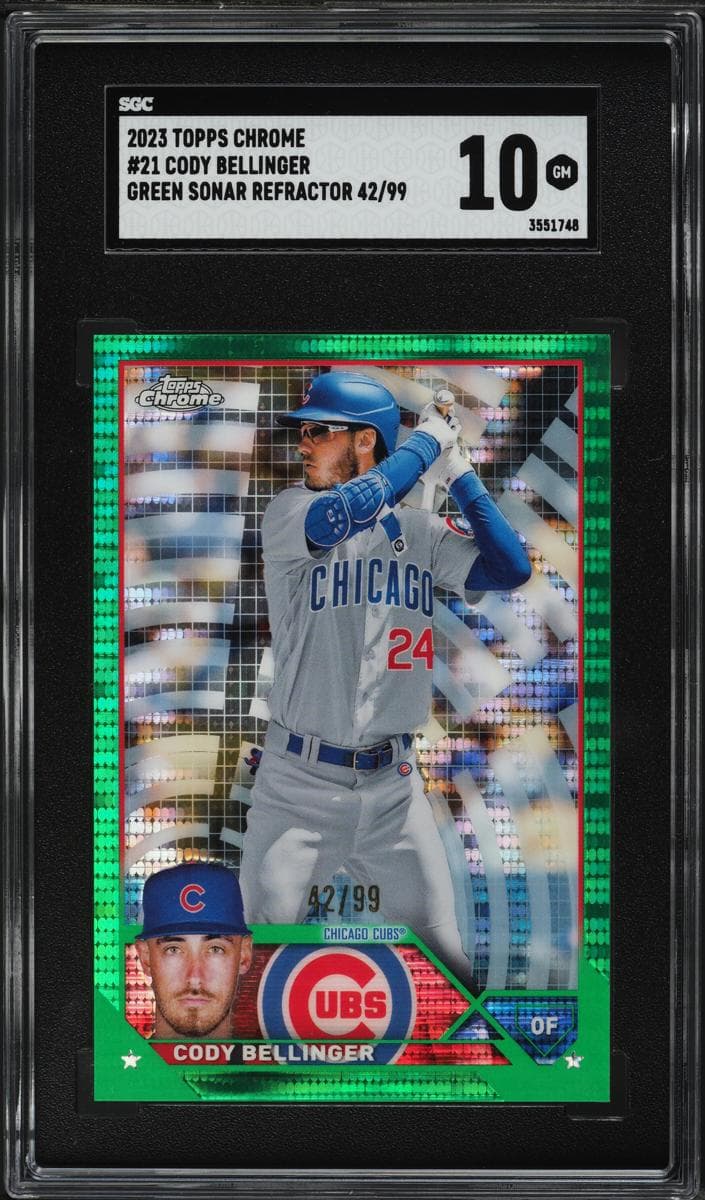 Cody Bellinger 2023 topps Topps Chrome