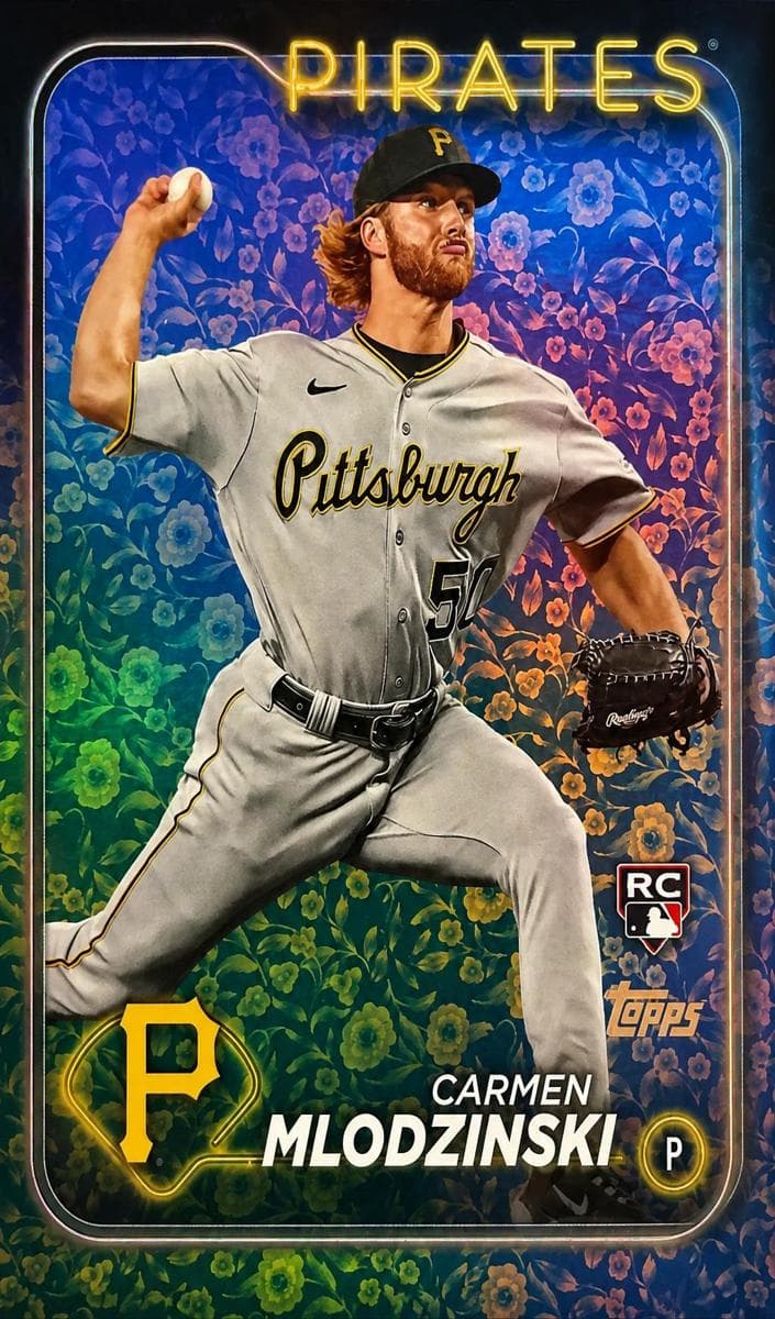 Carmen Mlodzinski trading card