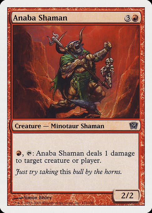 Anaba Shaman 2003 Magic: The Gathering 8th Edition