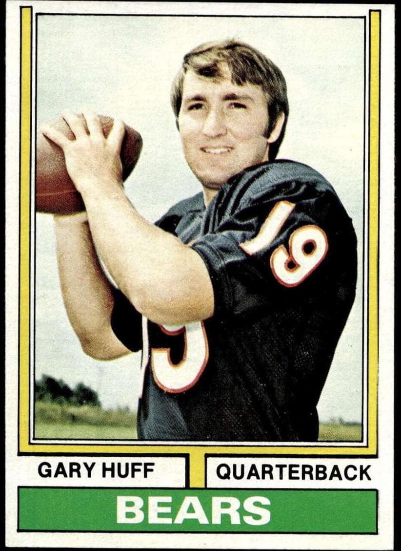 Gary Huff 1974 topps Topps