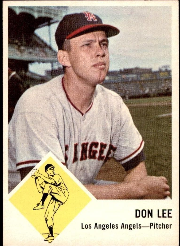 Don Lee 1963 fleer Fleer