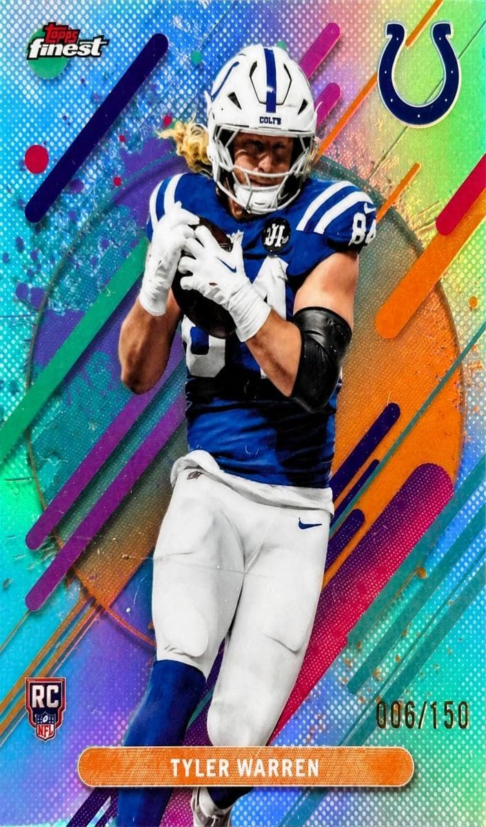 Tyler Warren trading card
