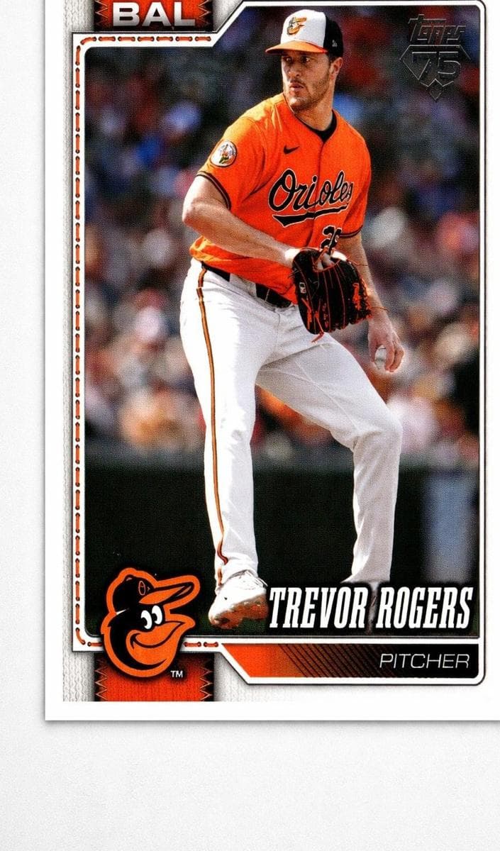 Trevor Rogers trading card