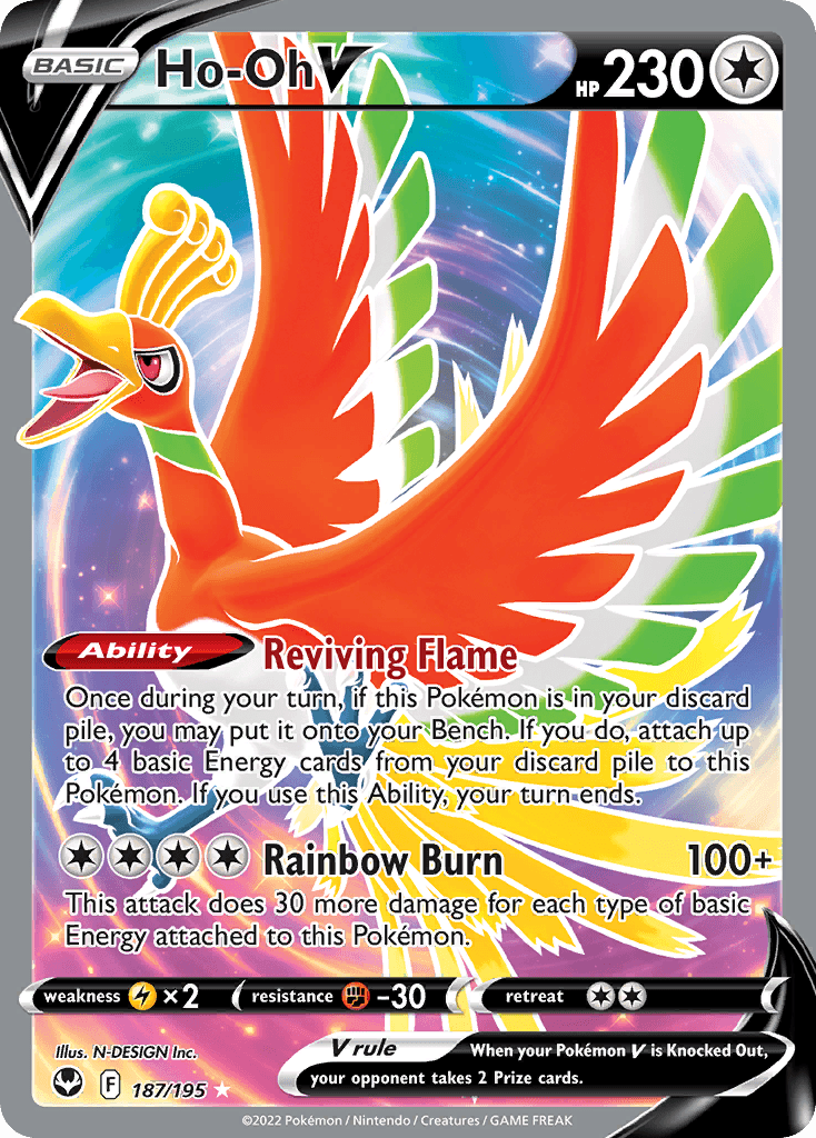 Ho-Oh V 2024 Pokemon