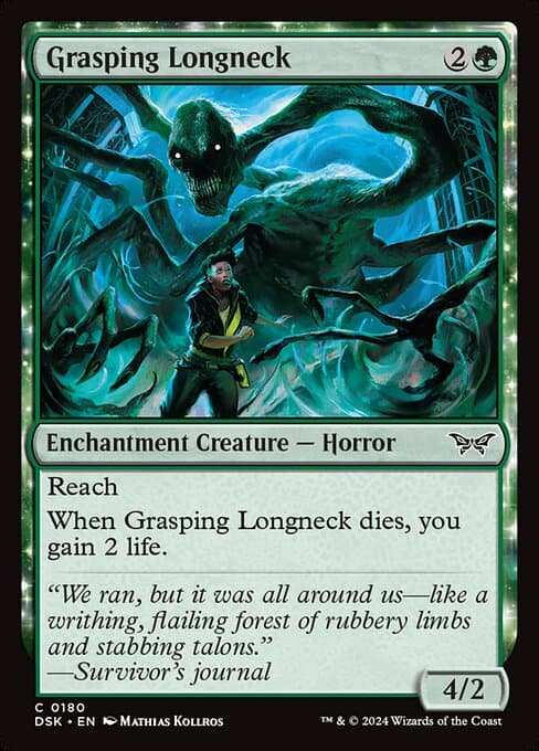 Grasping Longneck 2024 Magic: The Gathering Duskmourn: House of Horror