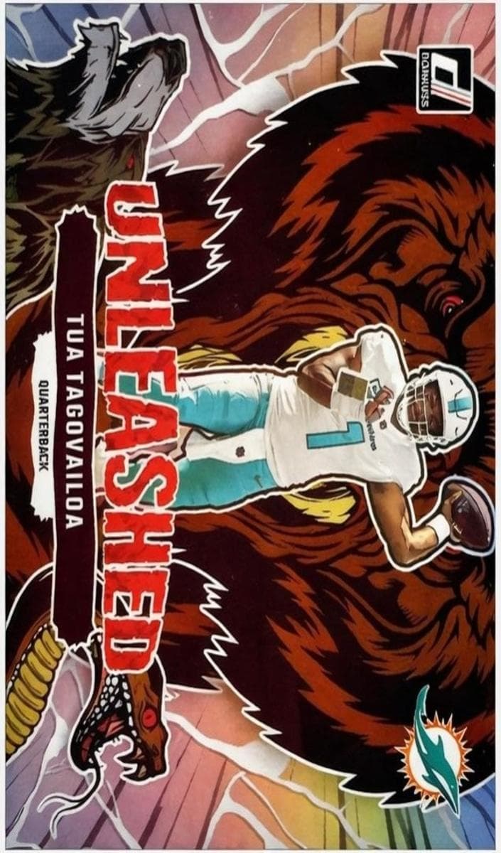 Tua Tagovailoa 2023 panini Panini Donruss