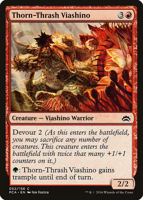 Thorn-Thrash Viashino 2008 Magic: The Gathering Shards of Alara