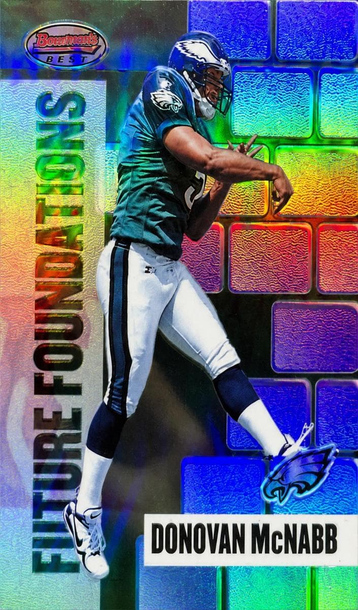 Donovan McNabb 1999 bowman Bowman's Best