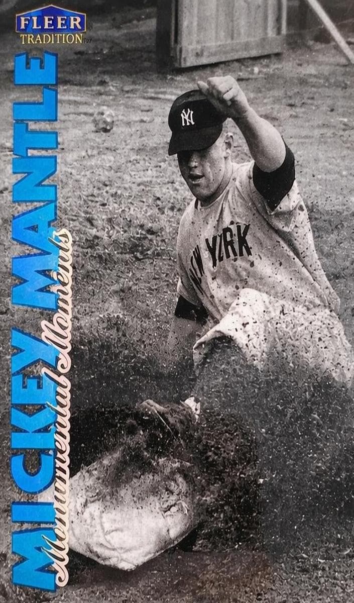 Mickey Mantle 1998 fleer Tradition