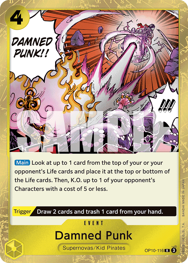 Damned Punk 2025 One Piece Japanese Royal Blood