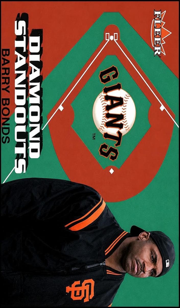 Barry Bonds 2002 fleer
