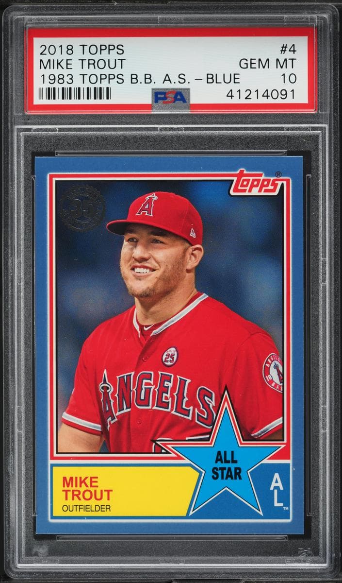 Mike Trout 2018 topps Topps