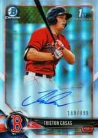 Triston Casas 2018 bowman