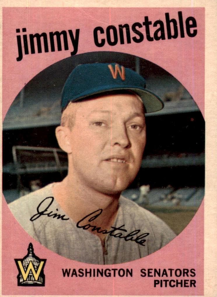 Jimmy Constable 1959 topps Topps
