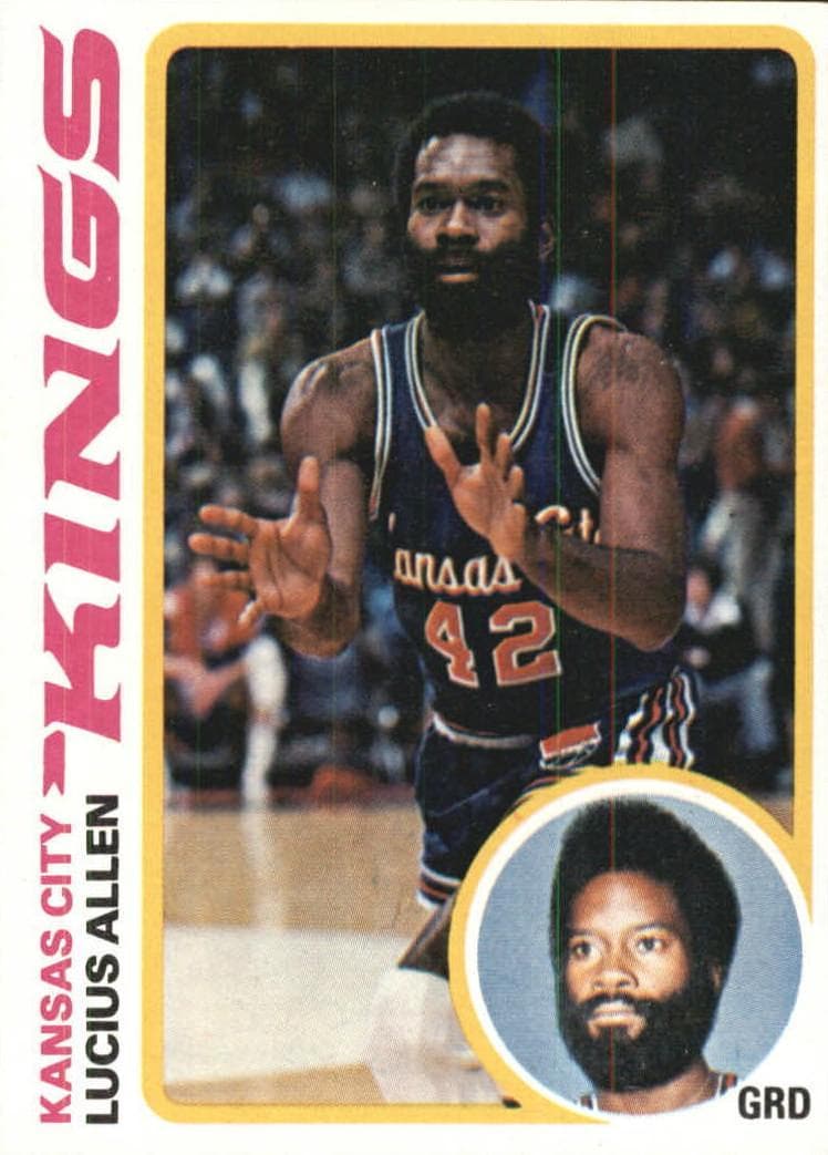 Lucius Allen 1978 topps Topps