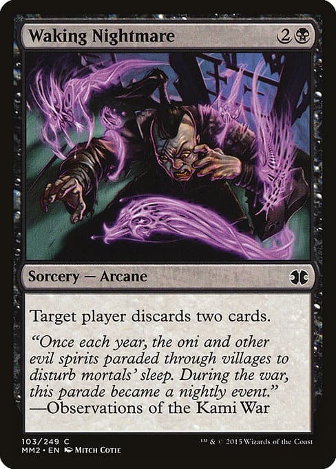 Waking Nightmare 2004 Magic: The Gathering Champions of Kamigawa