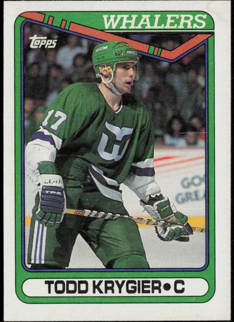Todd Krygier 1990 topps Topps