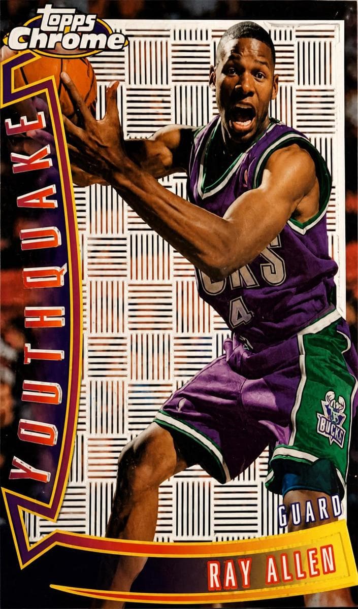Ray Allen 1996 topps