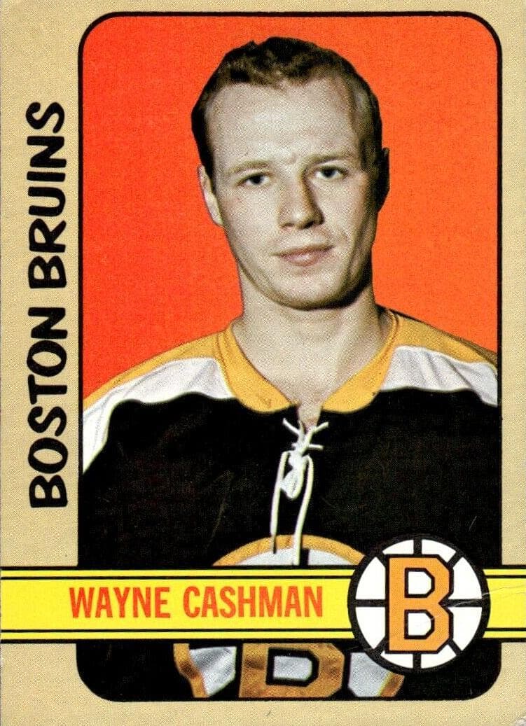 Wayne Cashman 1972 topps Topps