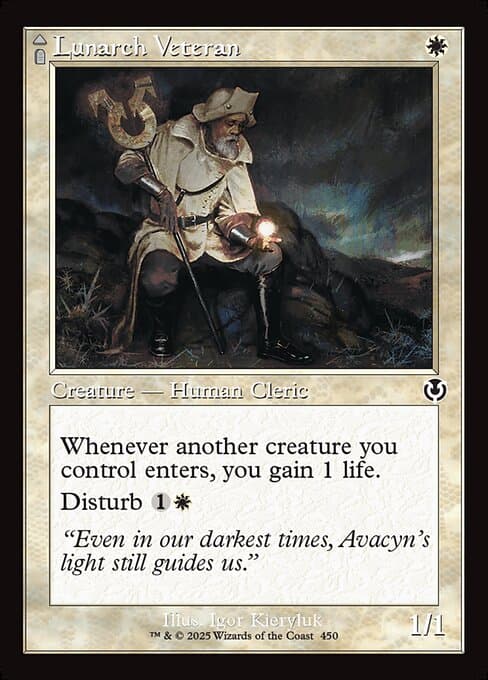 Lunarch Veteran // Luminous Phantom #450