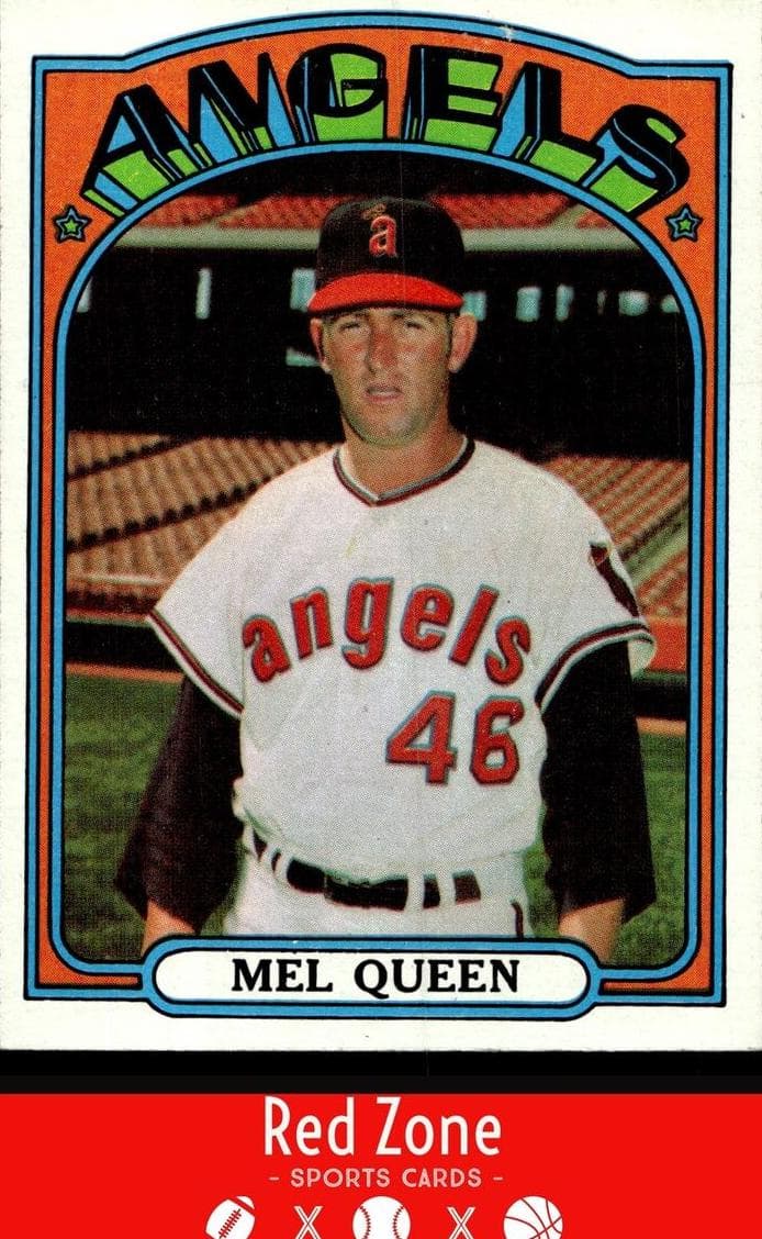 Mel Queen 1972 topps Topps