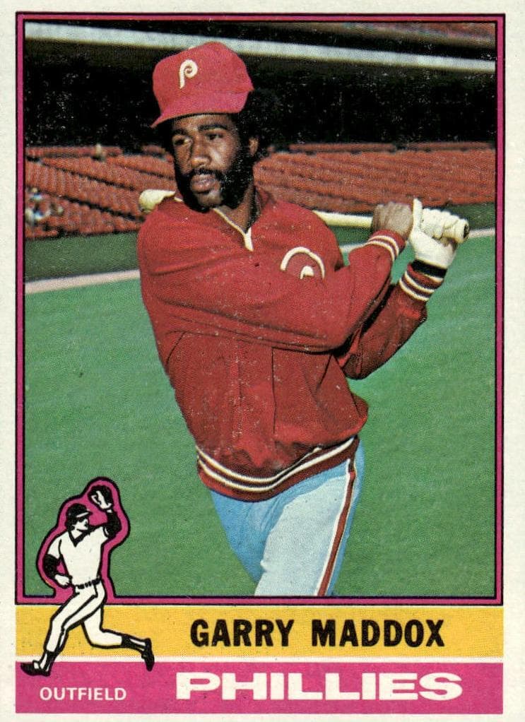 Garry Maddox 1976 topps Topps