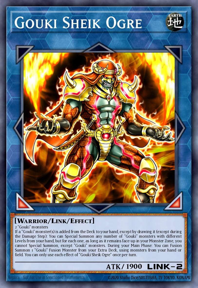 Gouki Sheik Ogre 2025 Yu-Gi-Oh! Doom of Dimensions