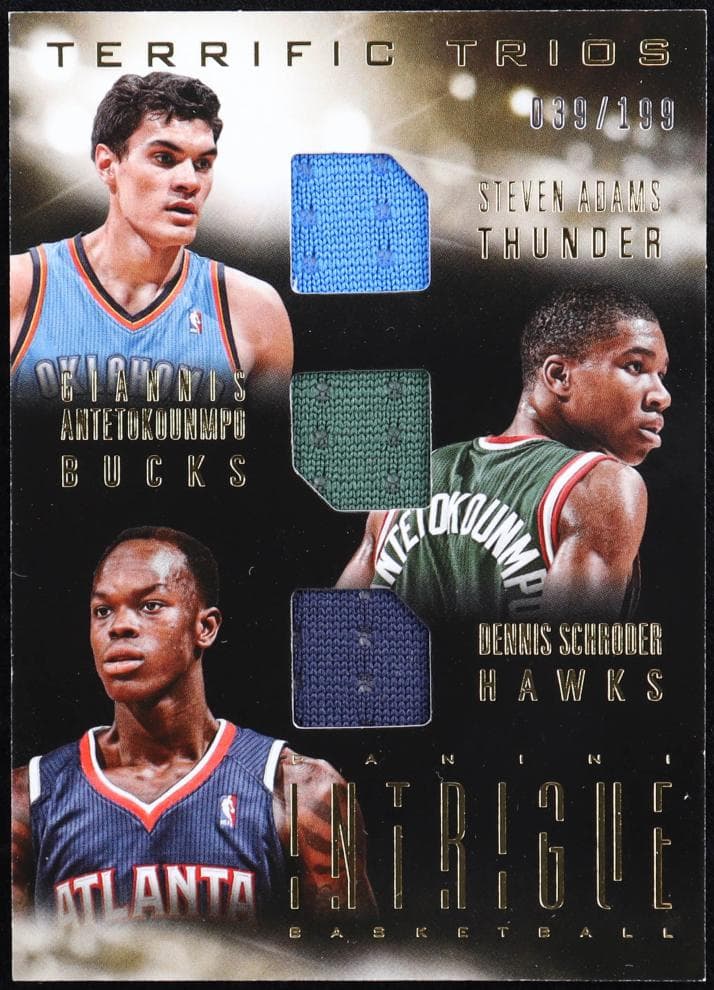 Giannis Antetokounmpo 2013 panini