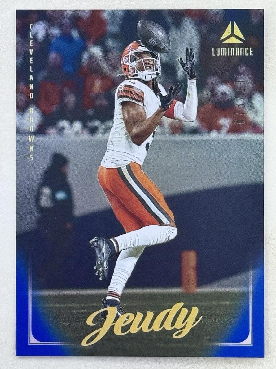 Jerry Jeudy trading card