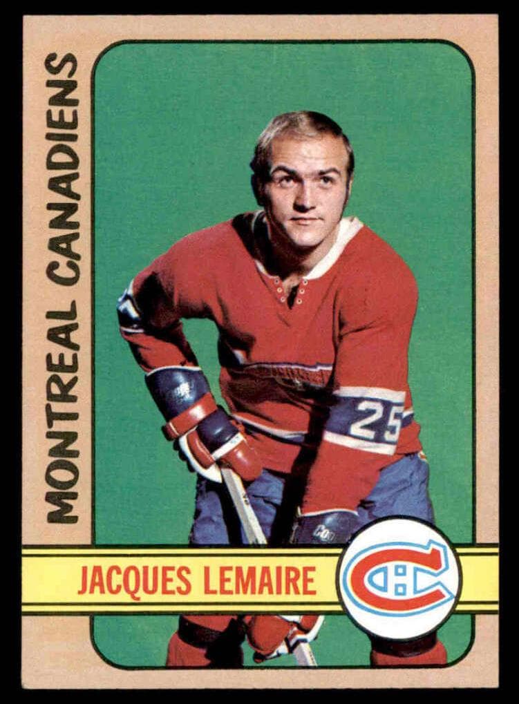 Jacques Lemaire 1972 topps Topps