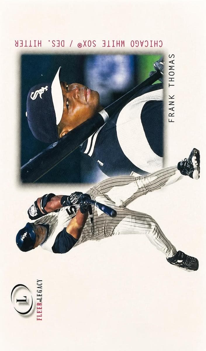Frank Thomas 2001 fleer Fleer Legacy
