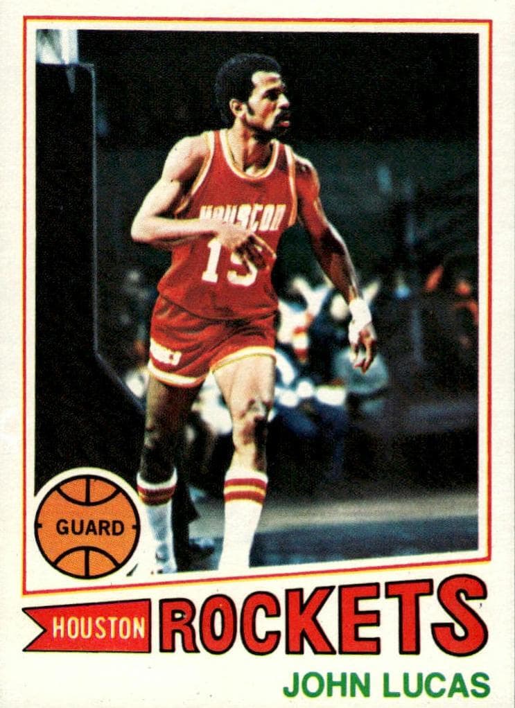 John Lucas 1977 topps Topps