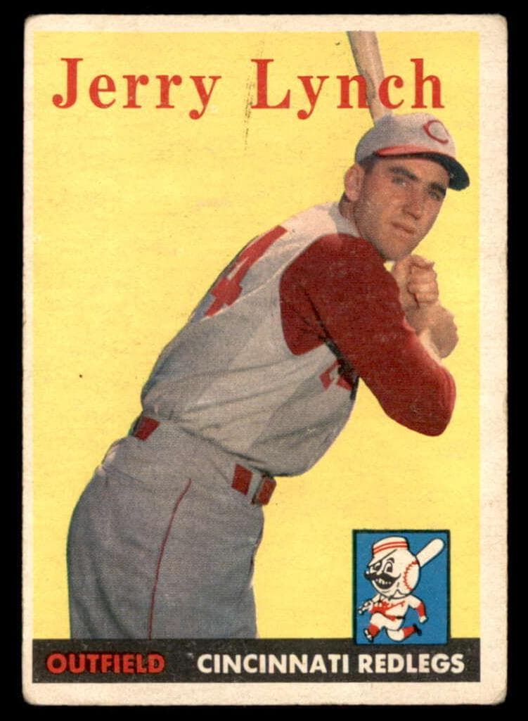 Jerry Lynch 1958 topps Topps