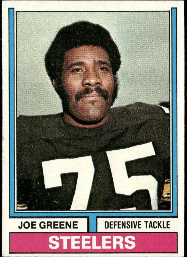 Joe Greene 1974 topps Topps