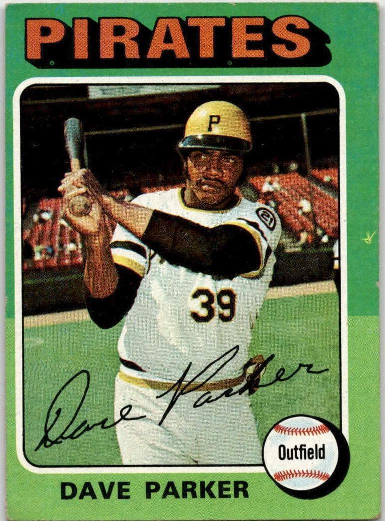 Dave Parker 1975 topps Topps