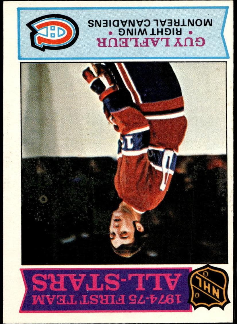 Guy Lafleur 1975 topps