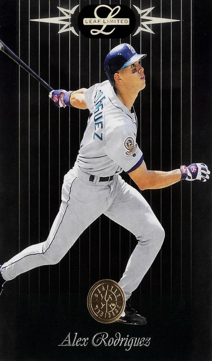 Alex Rodriguez 1996 leaf Leaf Limited