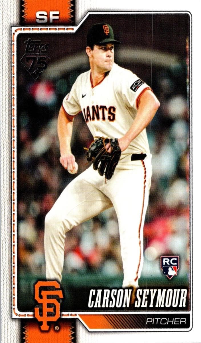 Carson Seymour trading card
