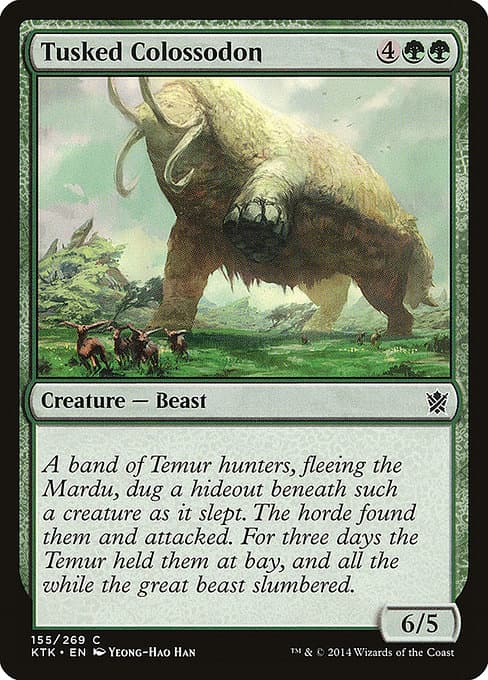 Tusked Colossodon #155
