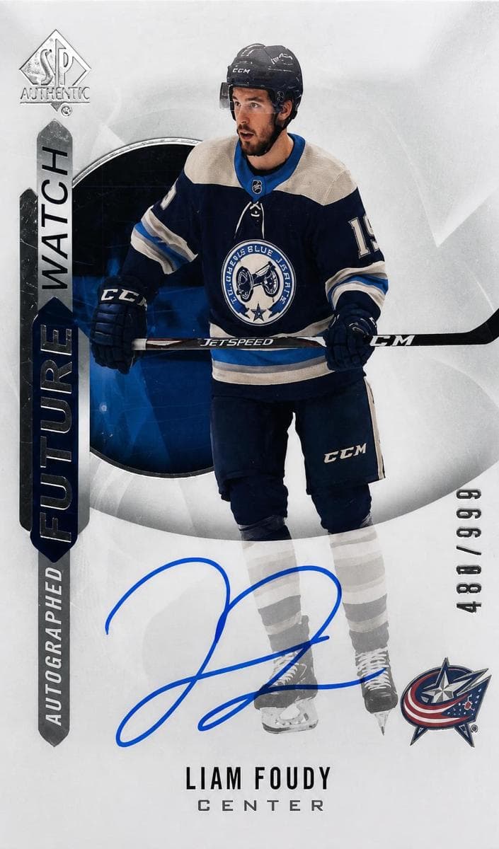 Liam Foudy 2020 unknown SP Authentic