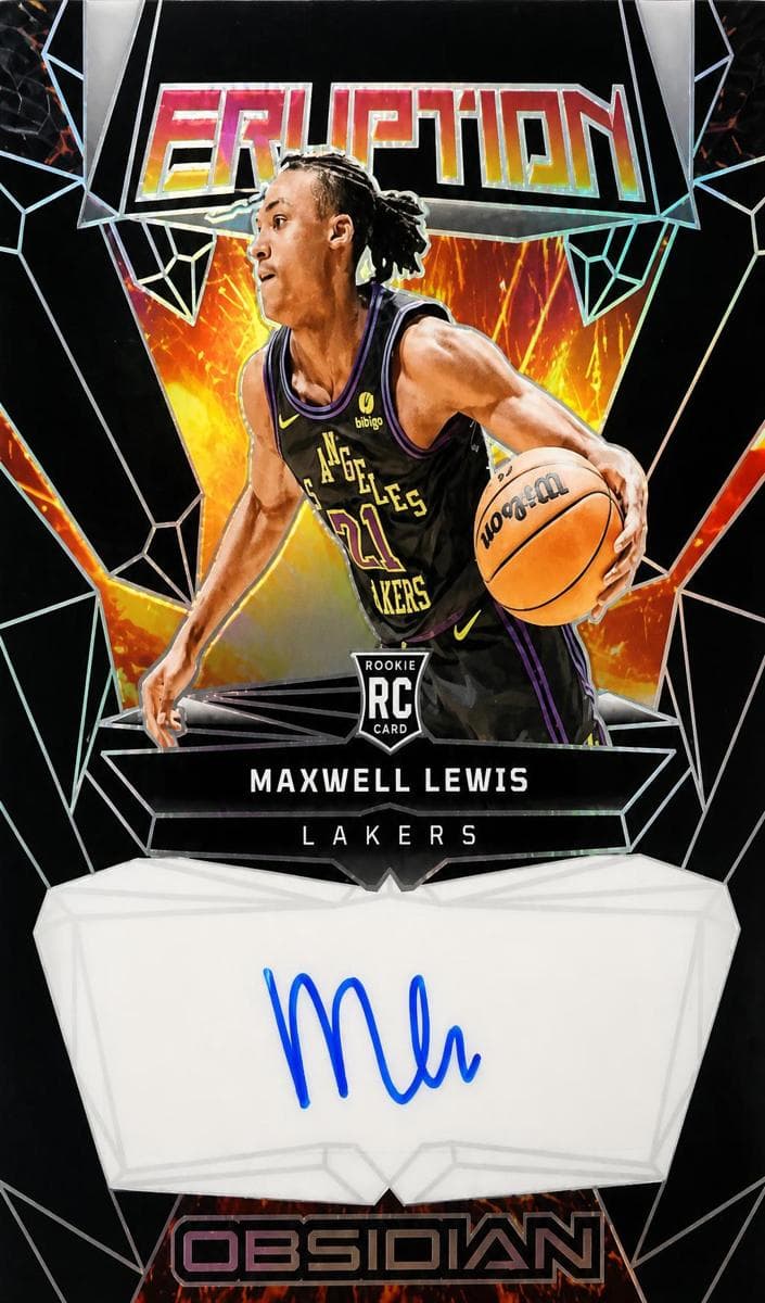 Maxwell Lewis 2023 panini Obsidian